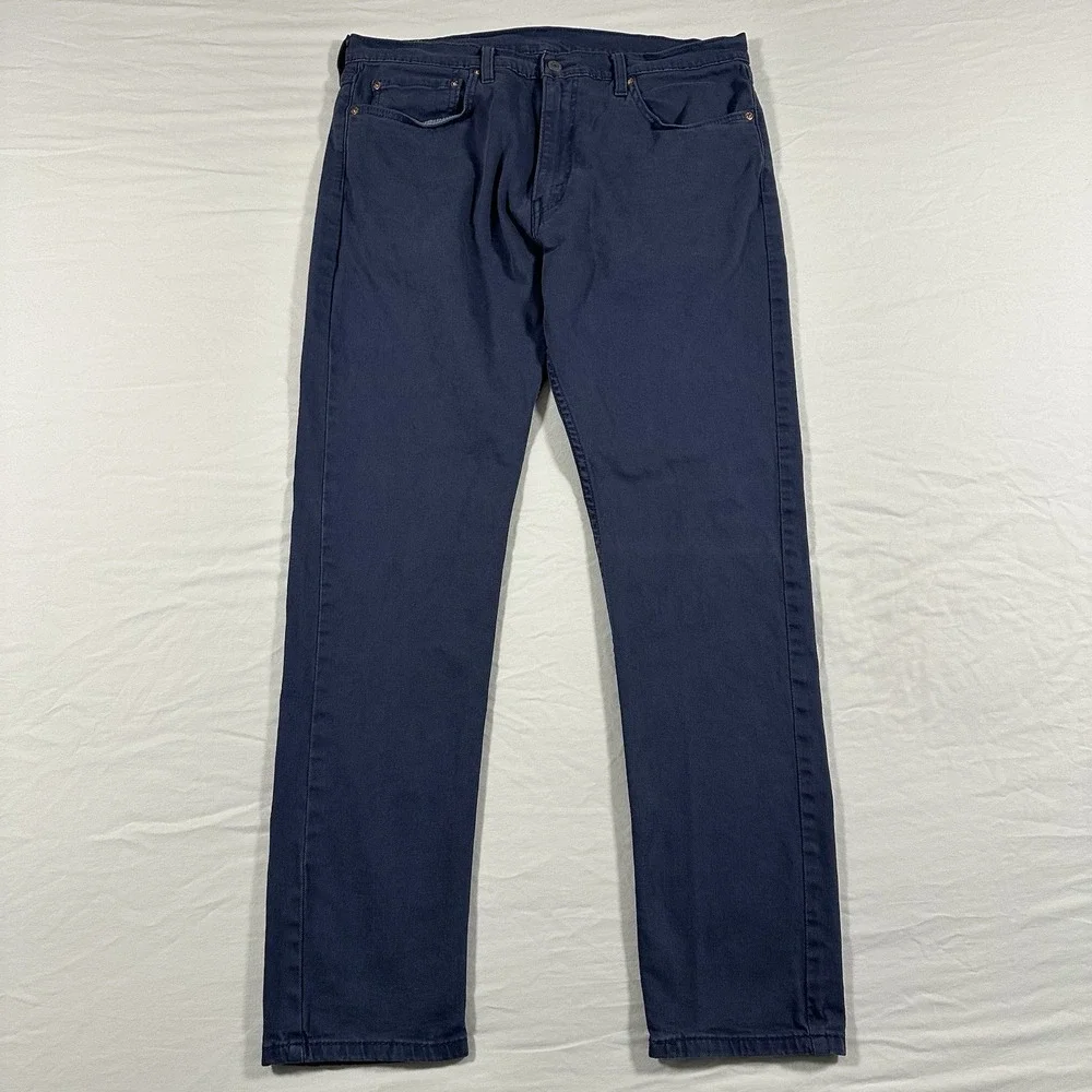 Levis 512 Jeans Men's 36x32 Light Blue Slim Taper Denim‎ Stretch